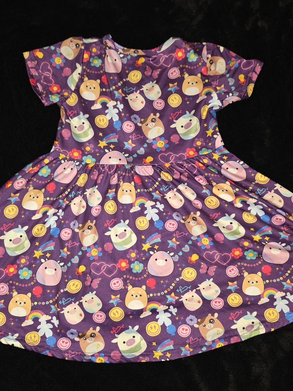 Purple Squishmallow Dress (Size 7/8) - Picture 2 of 2